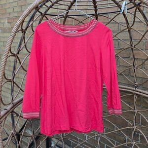SANDWICH Blouse vibrant Red/Fushia sz 32